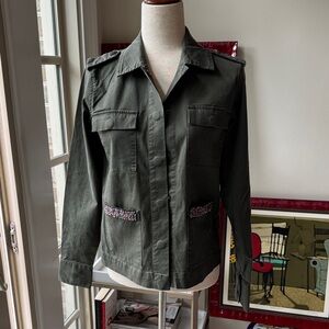 a new day Dark Green Utility Jacket